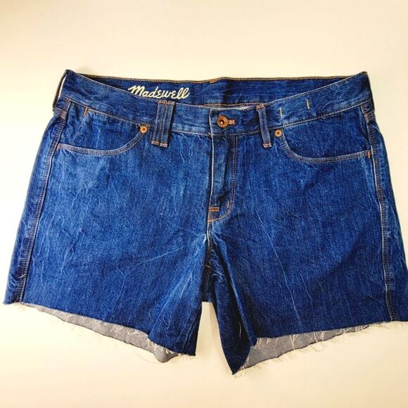 Madewell Medium Wash Denim Shorts Size 29 - Picture 1 of 8